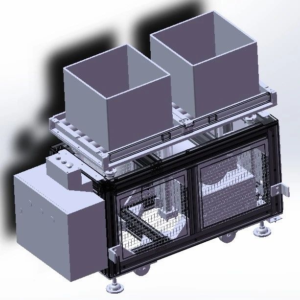 【工程机械】自动液压顶升机3D数模图纸 Solidworks设计