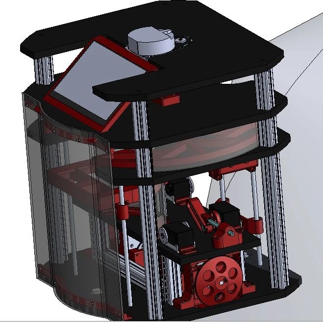 【机器人】COGIP团队2022年法国机器人杯的机器人3D图纸 Solidworks设计