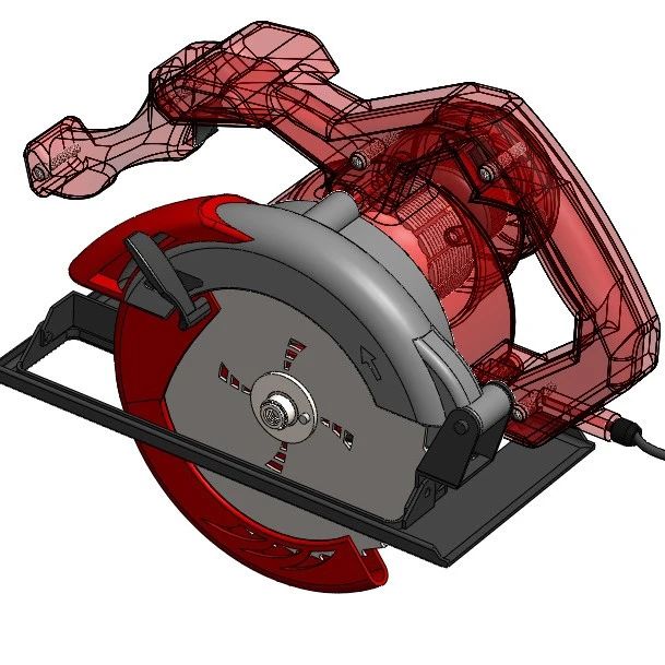 【工程机械】improvise jigsaw手工线锯3D数模图纸 Solidworks设计