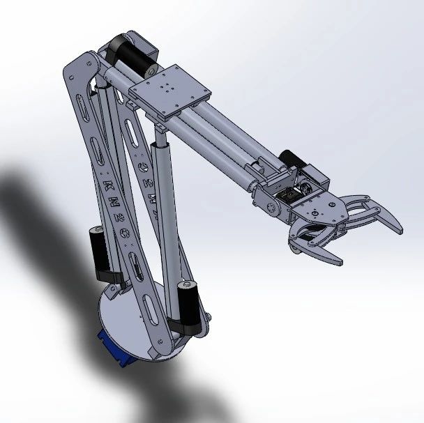 【工程机械】Robotic Manipulator机器人操纵器夹爪臂3D数模图纸