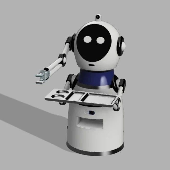 【机器人】Covid-19 Nursing Robot护理机器人3D数模图纸 STEP格式