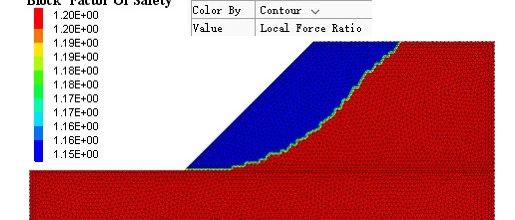 3DEC取得平衡状态的判别准则---局部力比(Local Force Ratio)