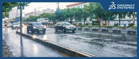 暴雨肆虐，城市排涝工作负重前行 | 达索系统数字化技术如何助力城市减少内涝风险？