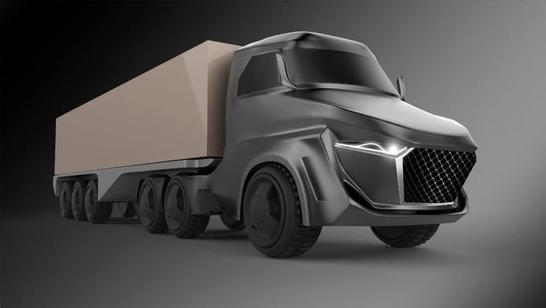 【未来设计】2022年的卡车设计，未来卡车设计快速造型方案表达（下）