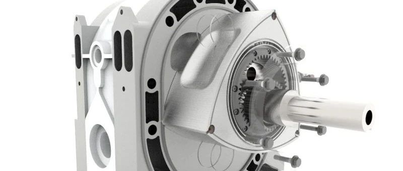 【发动机电机】wankel-engine-18转子发动机3D数模图纸 Solidworks设计