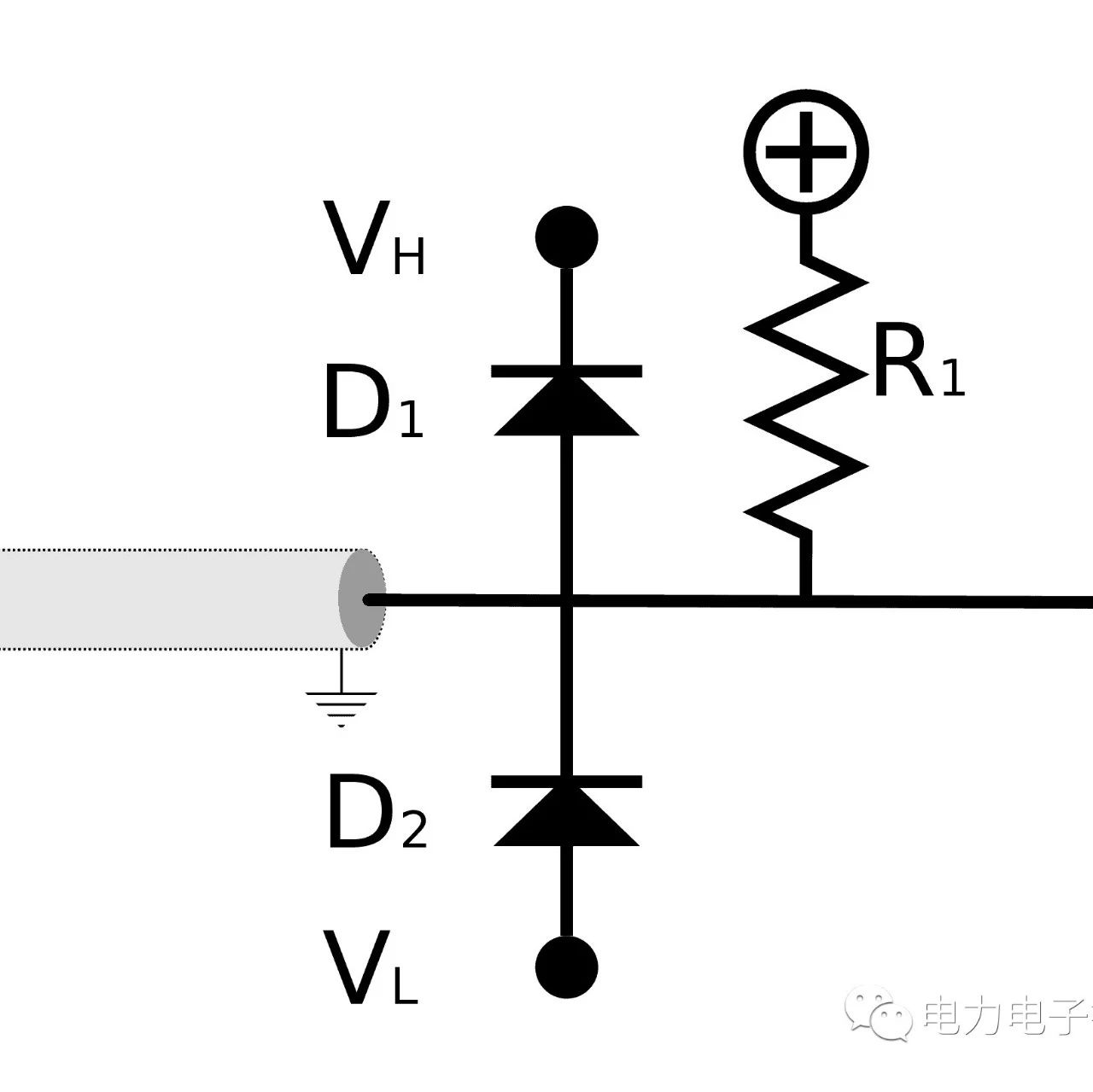 二极管钳位电路图讲解，图文结合+案例，几分钟教你搞定