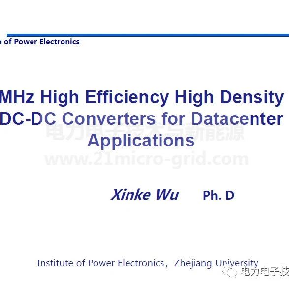 MHz High Efficiency High Density DC-DC Converters