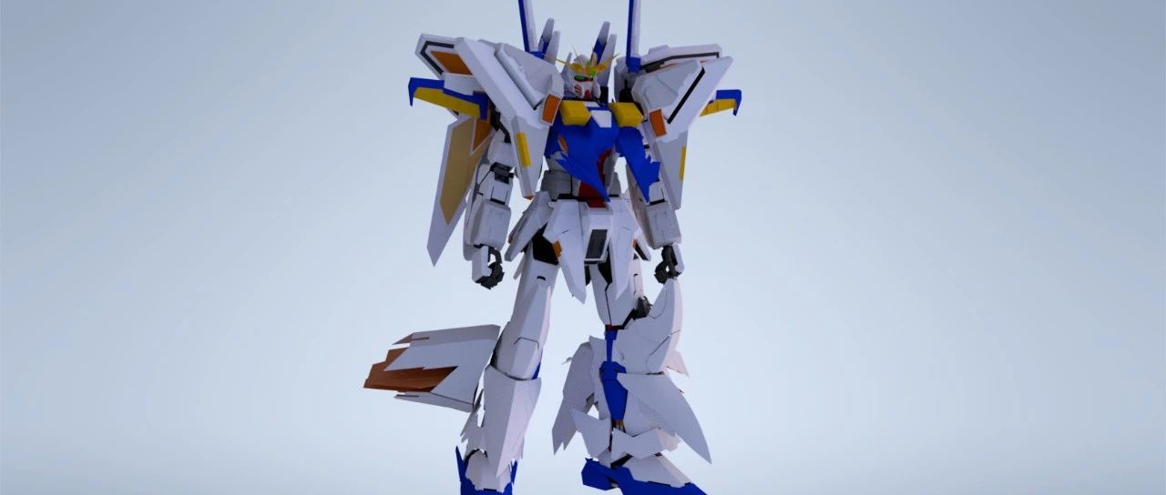 【机器人】Mobile Suit Gundam RX 10X高达机器人3D数模图纸 