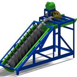 【农业机械】Turbin Screw农用灌溉螺旋抽水机3D数模图纸 INVENTOR设计