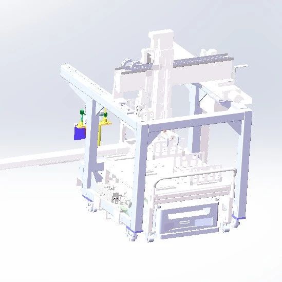 【非标数模】一种瓶子上料设备3D数模图纸 Solidworks设计 附x_t