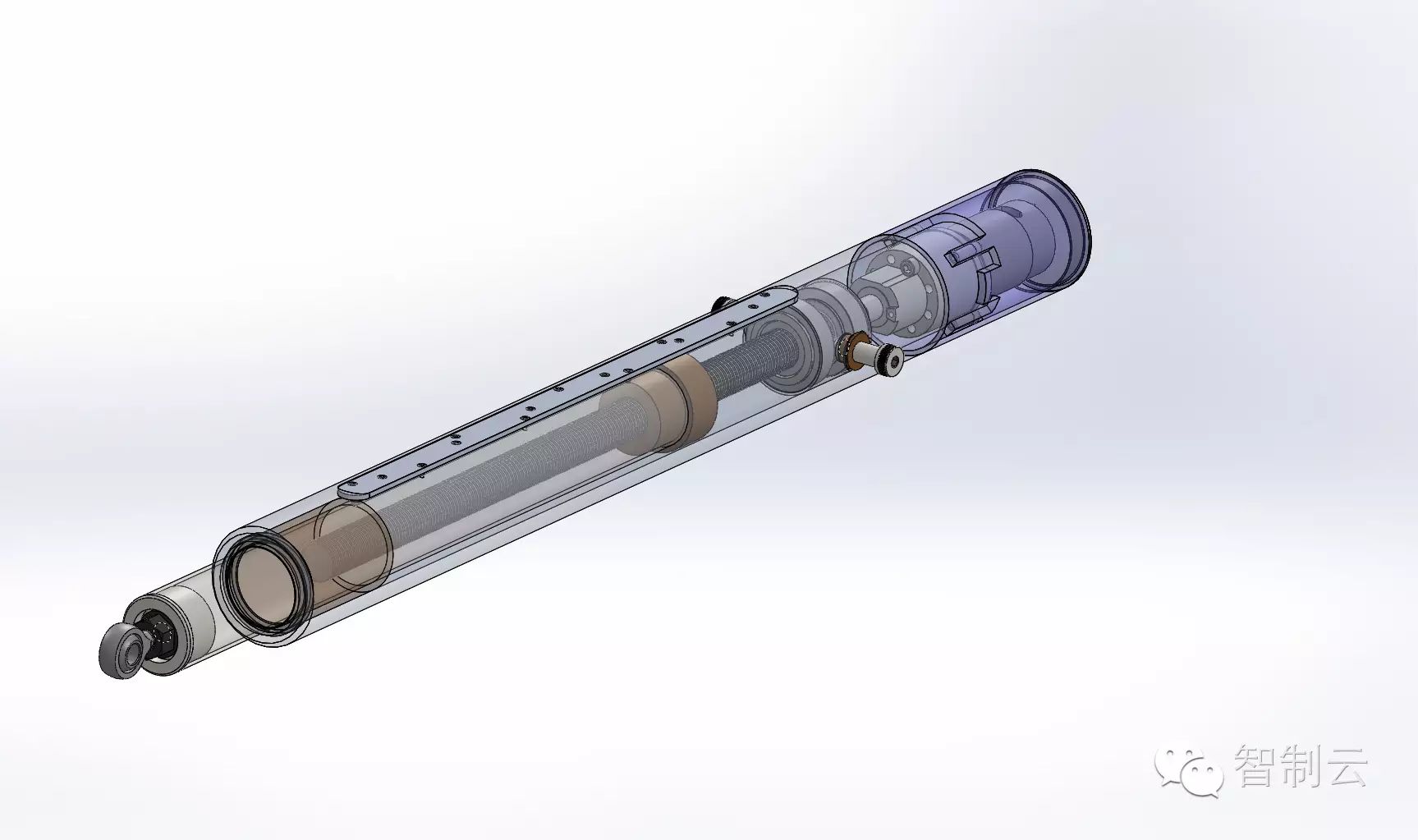 【泵缸阀杆】18vdc 重型电动推杆3D设计图纸 STEP格式 Linear Actuator_SolidWorks仿真秀干货文章
