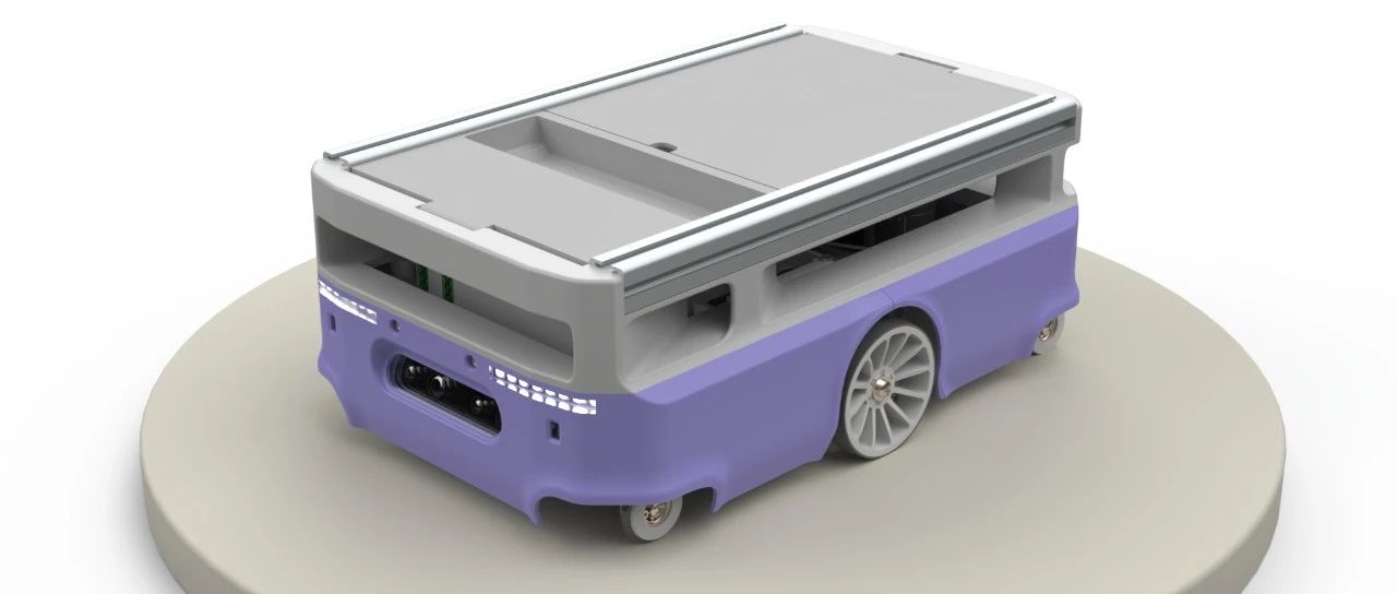【工程机械】Robolaunch CLOUDY MKIII AGV小车3D图纸 STEP格式
