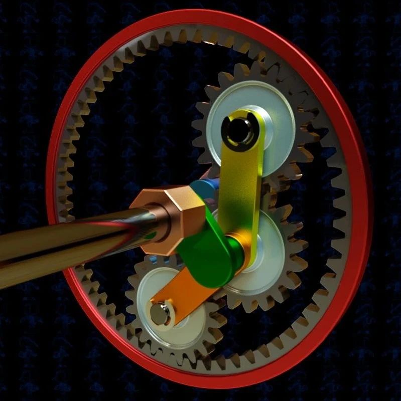 【工程机械】fun with gears xxxii行星齿轮传动结构3D图纸