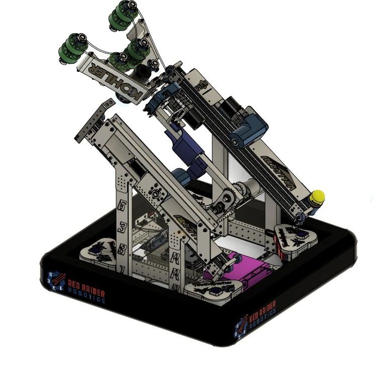 【机器人】rrr-2023-robot比赛机器人车3D图纸 STEP格式