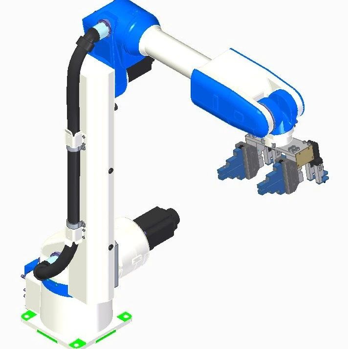 【机器人】Robot arm and gripper tools机器人手臂和夹具3D图纸 