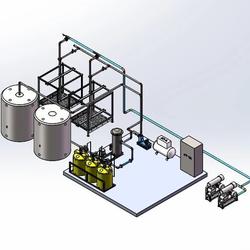 【工程机械】10TMBR污水处理现场3D数模图纸 Solidworks设计