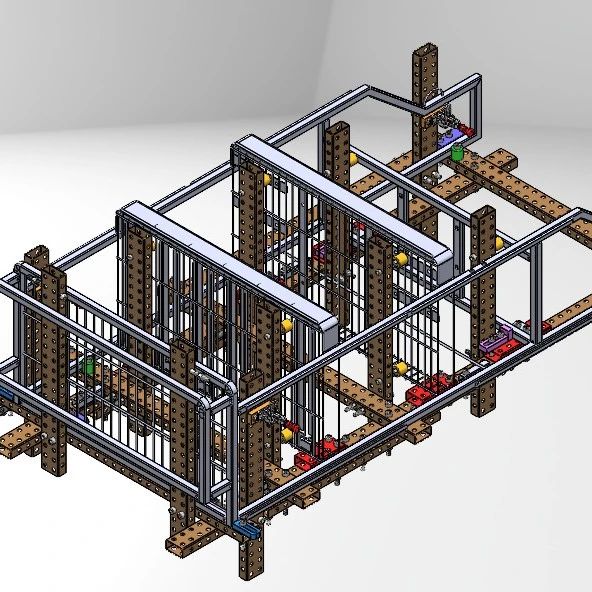 【工程机械】MODULAR WELDING FIXTURE模块化焊接夹具3D图纸 x_t格式