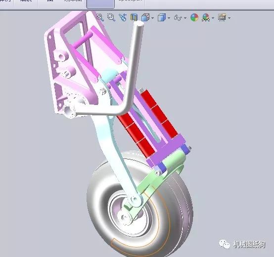 【飞行模型】超飞fournier Rf 4固定翼飞机起落架3d图纸 Igs格式 起落架建模 Solidworks 仿真秀干货文章