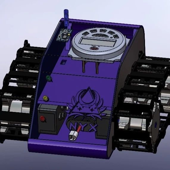 【机器人】Monster robot机器人小车3D图纸 Solidworks设计 附STEP