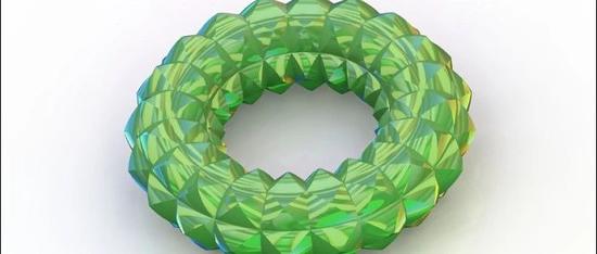 SolidWorks建模折弯如何使用？以带棱锥的圆环为例