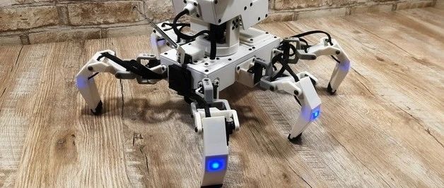 【3D打印】Tishka六足行走机器人3D打印图纸 STL格式 附ino