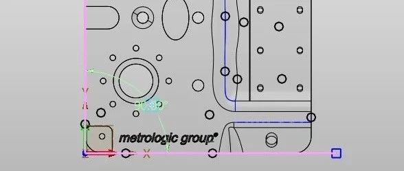 RationalDMIS 2020 夹角成90度如何判断大与小？