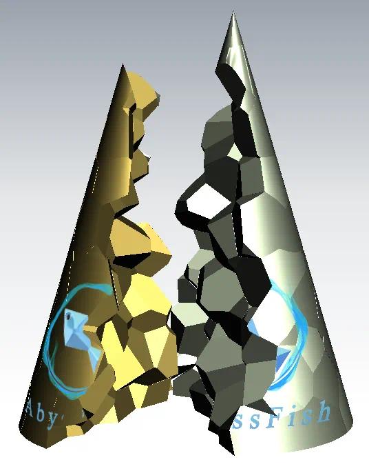 CAD Voronoi3D三维泰森多边形维诺图插件的图8
