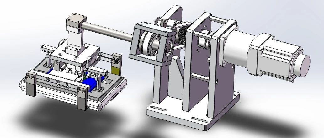 【非标数模】同步带移栽机械手3D数模图纸 Solidworks设计