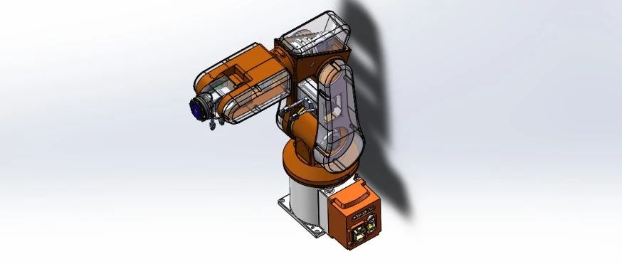 【机器人】6轴3KG关节机械手整机3D图纸 Solidworks设计