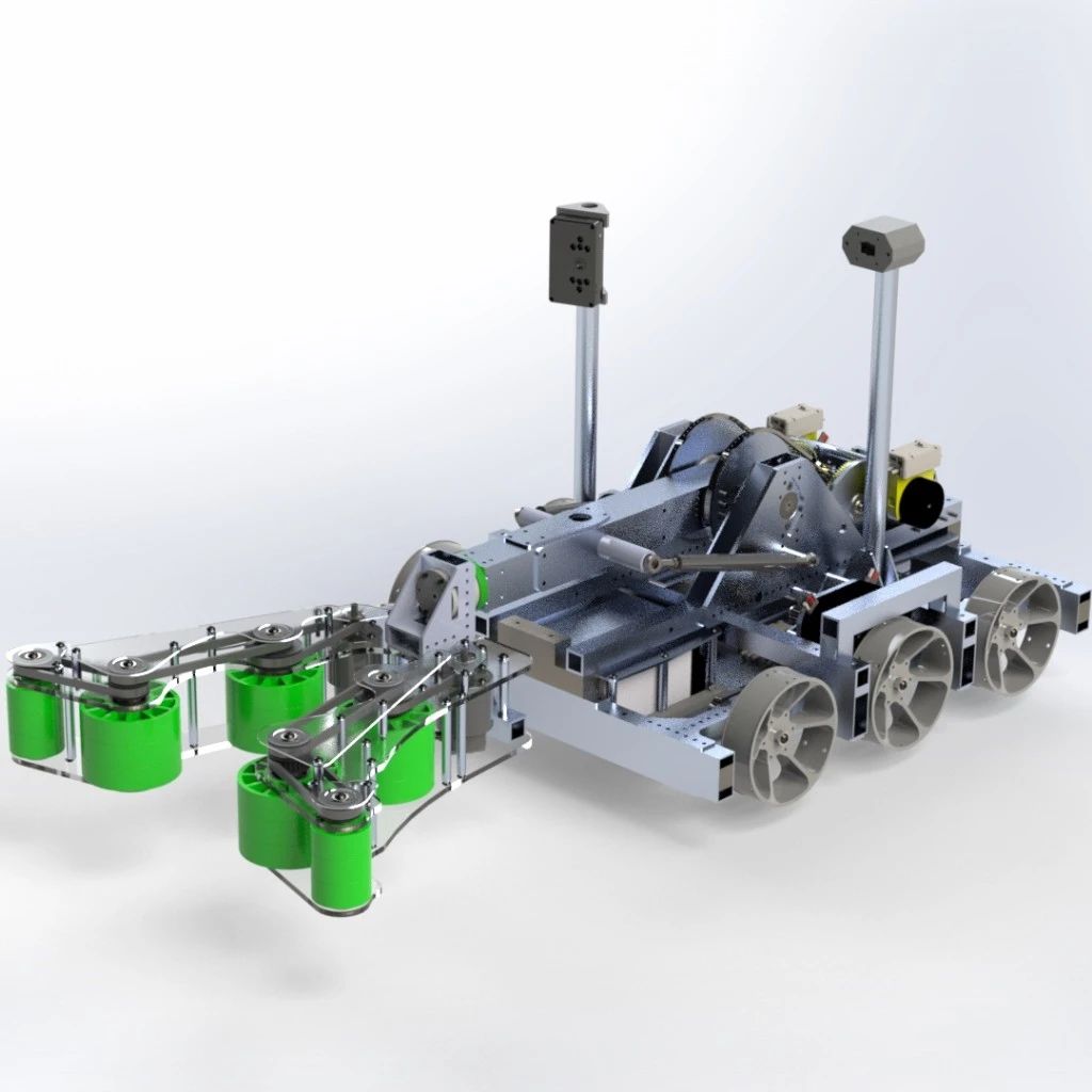 【机器人】FRC Team 4400 2023 Robot比赛小车3D图纸 STEP格式
