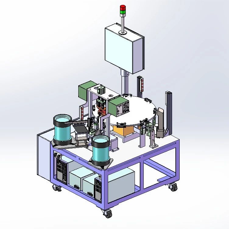 【非标数模】日本设计生产的焊接机3D模型图纸 Solidworks设计
