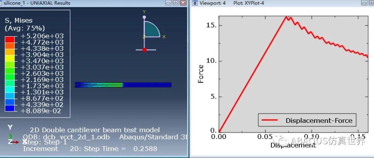 Abaqus-采用VCCT方法模拟裂纹扩展
