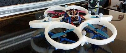 【飞行模型】倾斜旋翼的BeagleMAV六旋翼机3D数模图纸 Solidworks设计