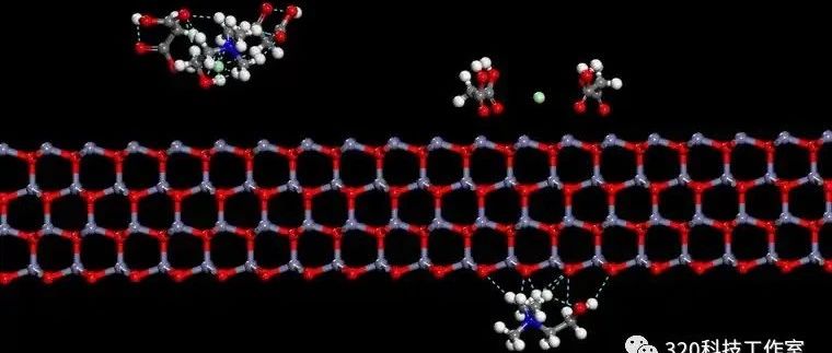 基于Forcite模块的分子动力学研究药剂与矿物相互作用实例（一）