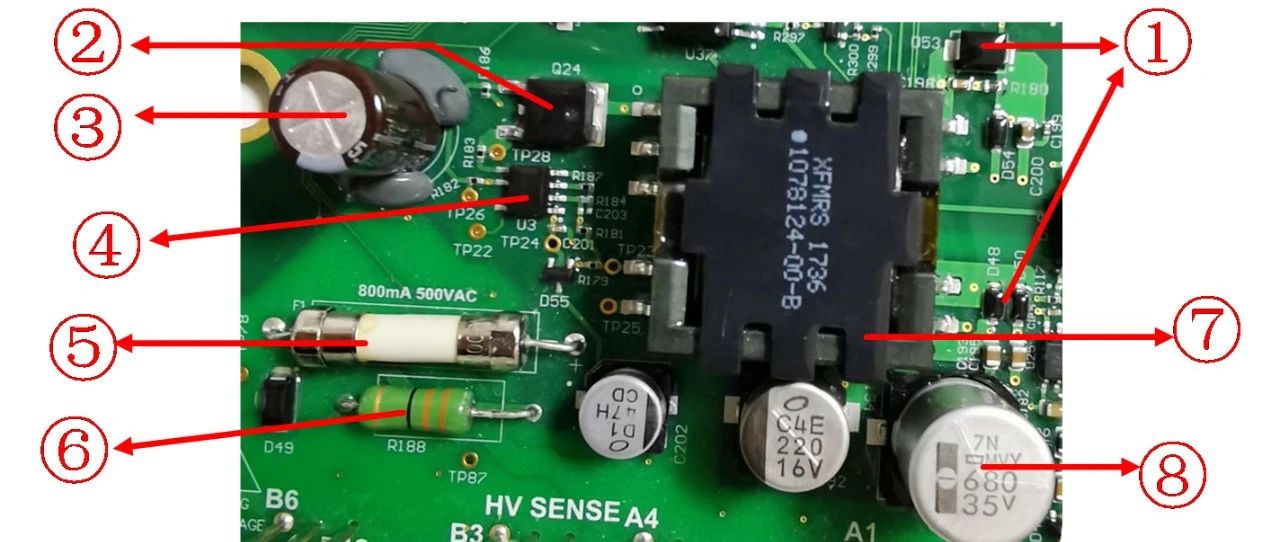 MODEL 3 BMS控制器上的高压隔离电源