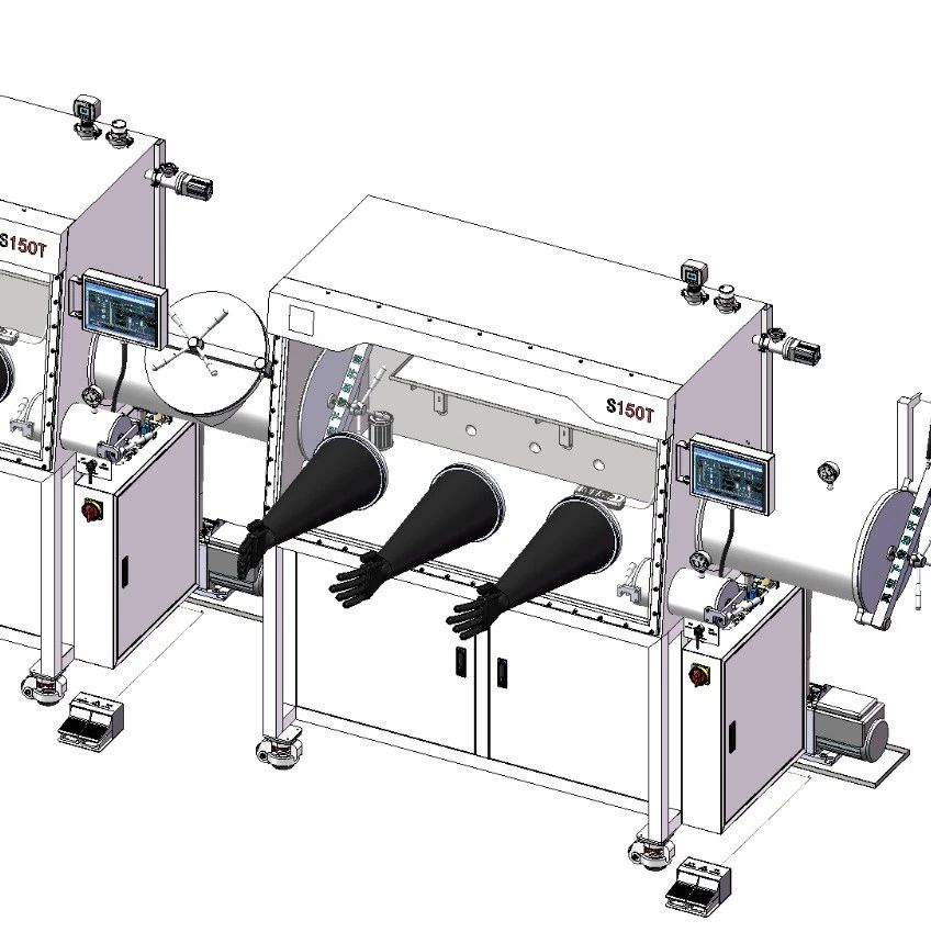 【非标数模】手套箱3D数模图纸 solidworks21设计