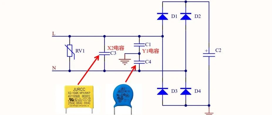 EMC整改之X电容和Y电容