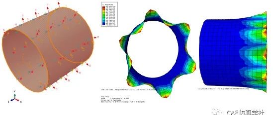 算例丨基于ABAQUS的复合材料薄壁圆筒屈曲分析