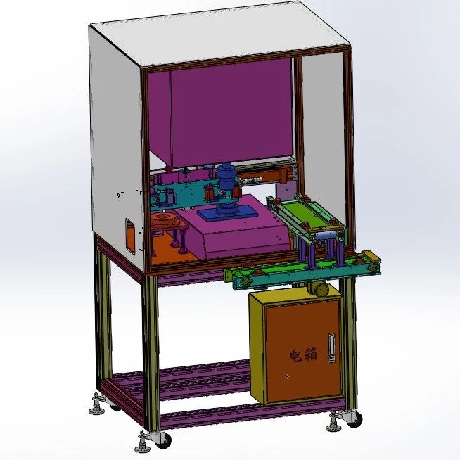 【工程机械】超声波焊接工装3D数模图纸 Solidworks18设计