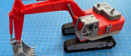 【3D打印】铰接玩具挖掘机3D打印图纸 STL格式