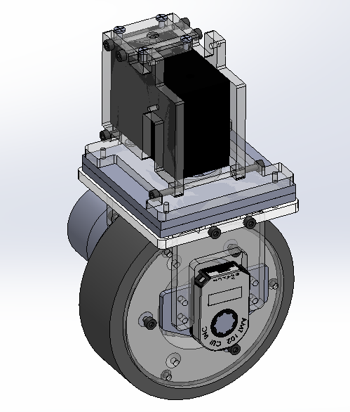 【工程机械】swerve Drive伺服电机转向驱动机构3d图纸 电机 仿真秀干货文章