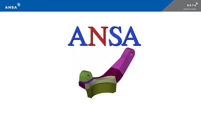 ANSA入门基础教程14-面网格划分-自动生成壳网格