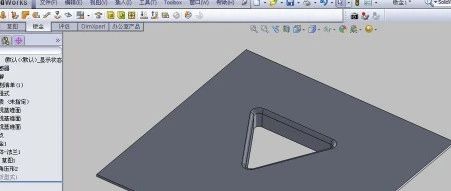 钣金冲压件solidworks怎么绘制？