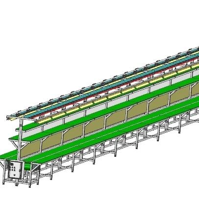 【工程机械】CONVEYOR 30米输送机3D数模图纸 x_t格式