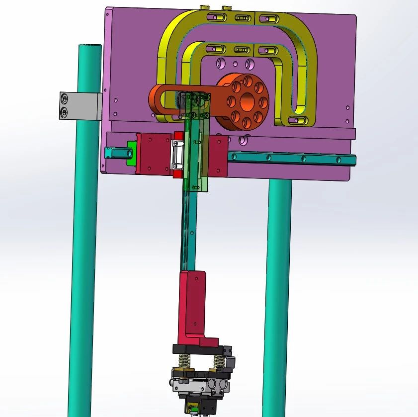 【非标数模】N型机械爪3D数模图纸 Solidworks设计 附STP IGS