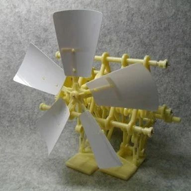 【机器人】Theo·Jansen型两足步行机器人（StrandBeest）3D图纸