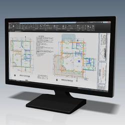 【工程机械】24英寸通用显示器模型3D图纸 INVENTOR设计 附STP