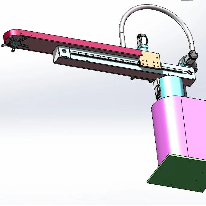 【工程机械】冲压机械手3D数模图纸 Solidworks18设计