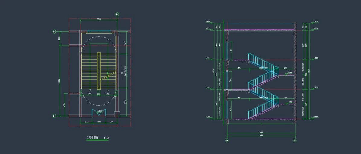 干货拉满！超详细的CAD楼梯实例教程