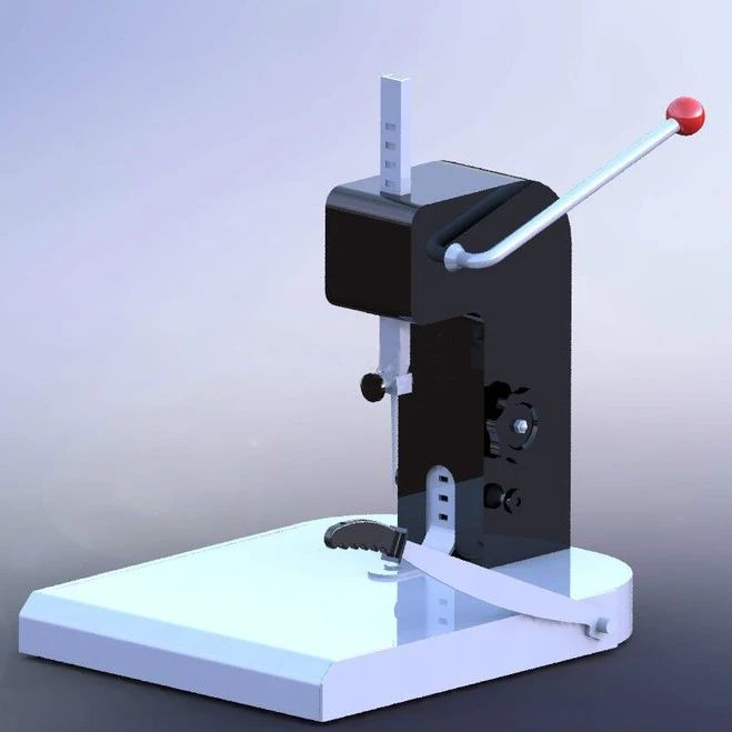 【工程机械】手动装订机3D数模图纸 Solidworks15设计